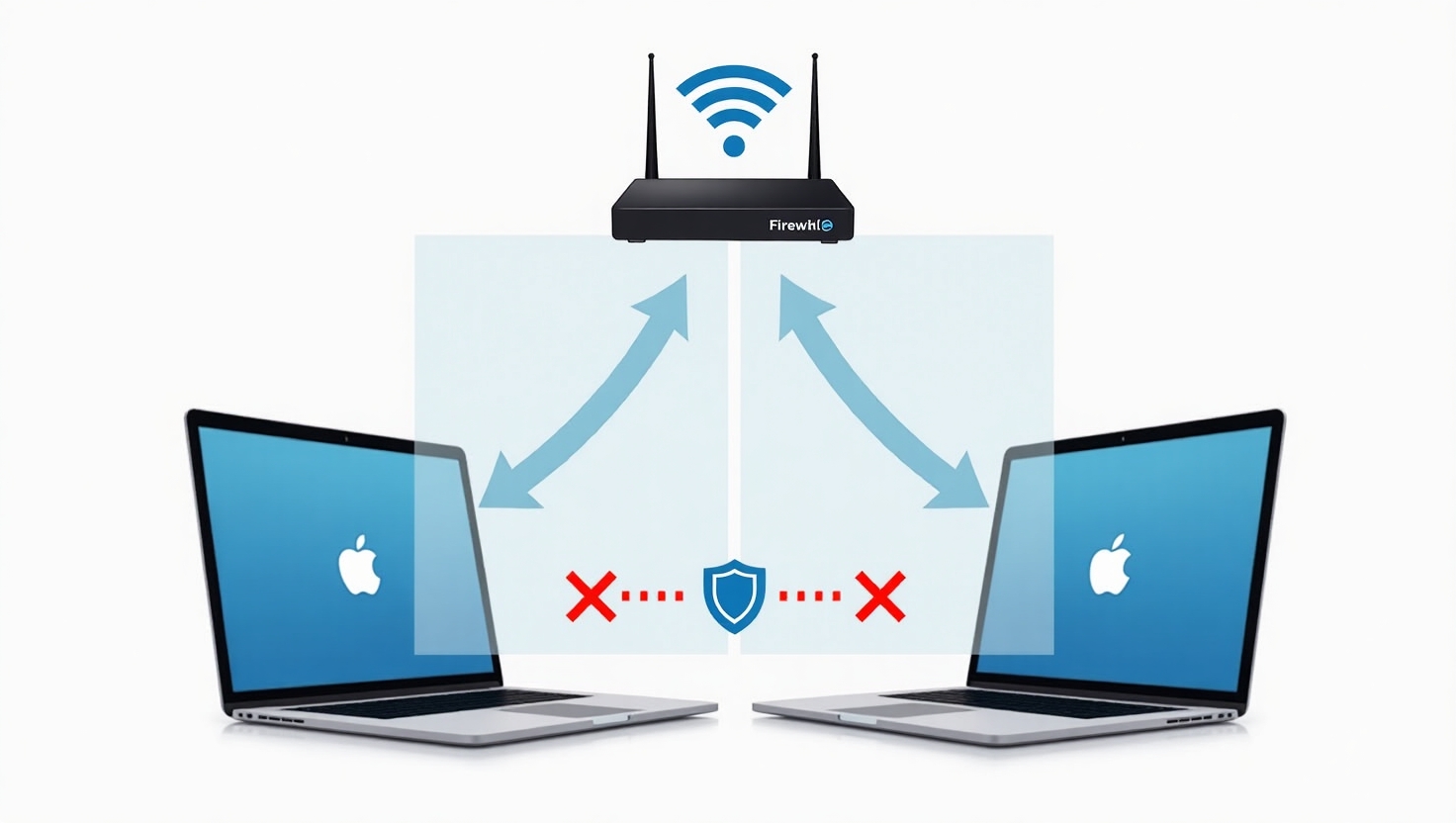 Why can't my iPad connect to my Mac on the same WiFi network?