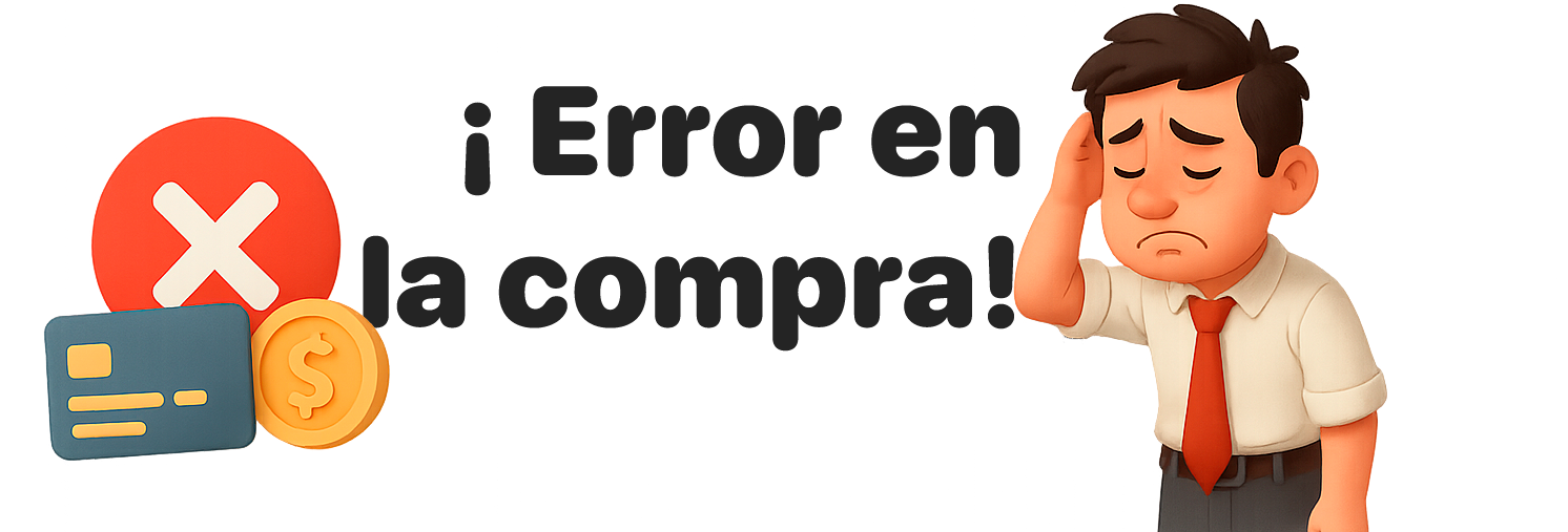 Error de compra